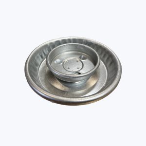 Poultry Galvanized Jar Water Base